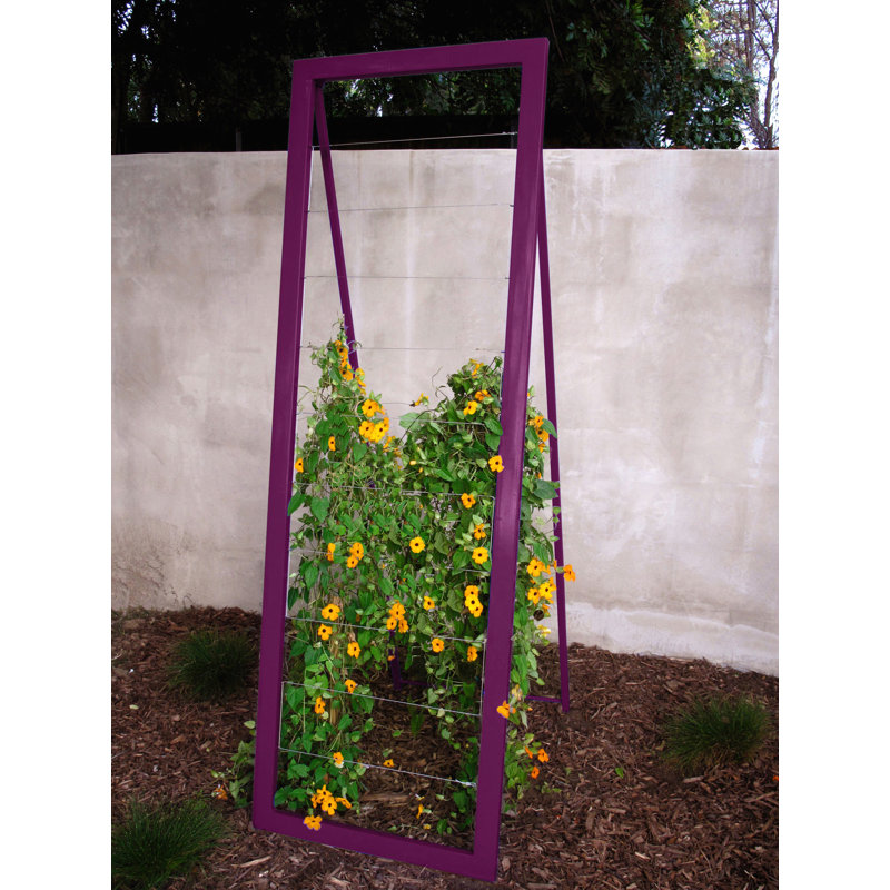 TerraTrellis Mira Steel Folding Trellis Wayfair